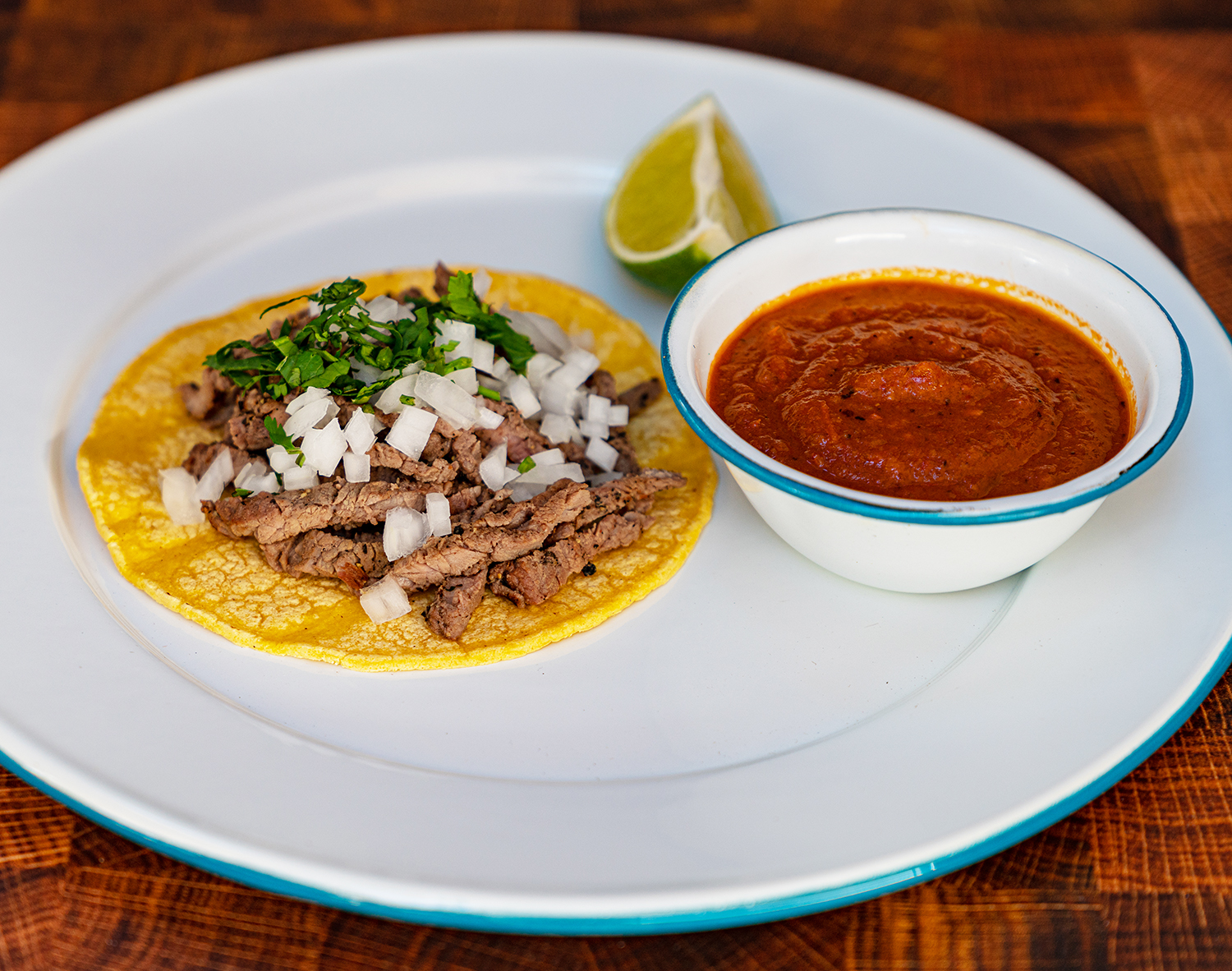 el jardin tacos tacos and dipping sauce